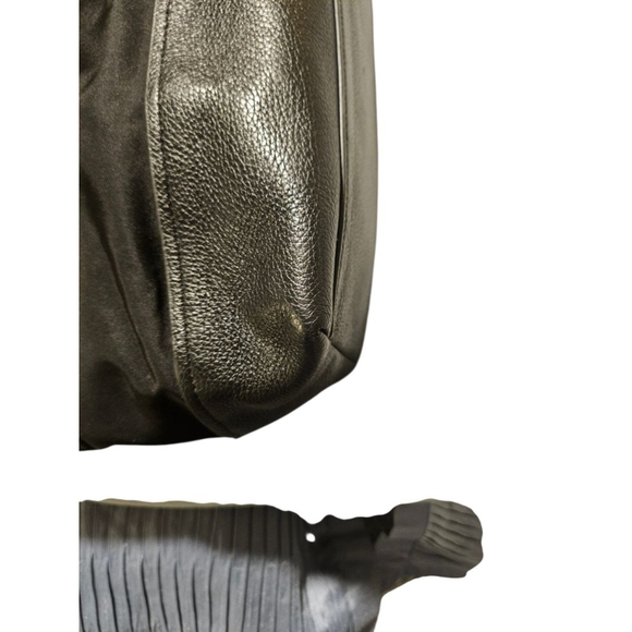 Coach Black Nylon Leather Trim Tote Bag One Size - Picture 14 of 16